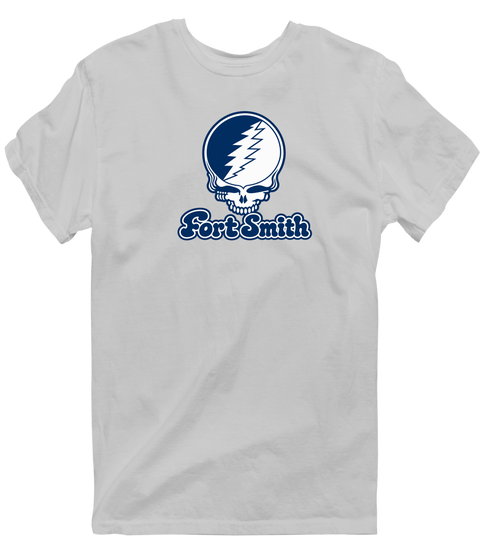 Fort Smith Stealie Premium Unisex T-Shirt — Design: Arkansas Fort Smith University of — Sport Grey
