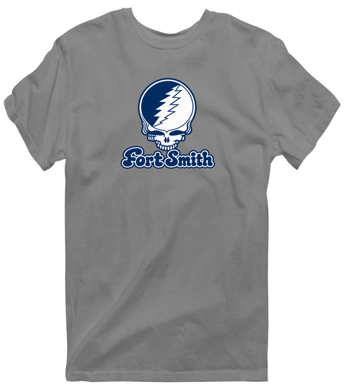 Fort Smith Stealie Premium Unisex T-Shirt — Design: Arkansas Fort Smith University of — Dark Heather