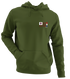 America 250 USA Life is dead. Flag - Premium Grateful Dead Left Chest Hoodie - Military Green - 7