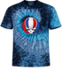 France FIFA World Cup Stealie Tie-Dye T-Shirt