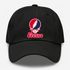 Fresno Stealie Premium Unisex Dad Hat — Design: Fresno State — Black