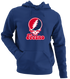 Fresno Stealie Premium Unisex Hoodie — Design: Fresno State — Navy