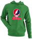 Fresno Stealie Premium Unisex Hoodie — Design: Fresno State — Irish Green