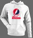 Fresno Stealie Premium Unisex Hoodie — Design: Fresno State — White/Grey