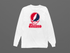 Fresno Stealie Premium Unisex Long-Sleeve — Design: Fresno State — White