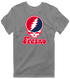 Fresno Stealie Premium Unisex T-Shirt — Design: Fresno State — Dark Heather