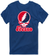 Fresno Stealie Premium Unisex T-Shirt — Design: Fresno State — Navy