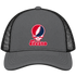 Fresno Stealie Premium Unisex Trucker Cap — Design: Fresno State — Charcoal/Black