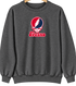 Fresno Stealie Premium Unisex Crewneck — Design: Fresno State — Dark Heather