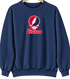 Fresno Stealie Premium Unisex Crewneck — Design: Fresno State — Navy