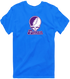 Furman Stealie Premium Unisex T-Shirt — Design: Furman University — Royal