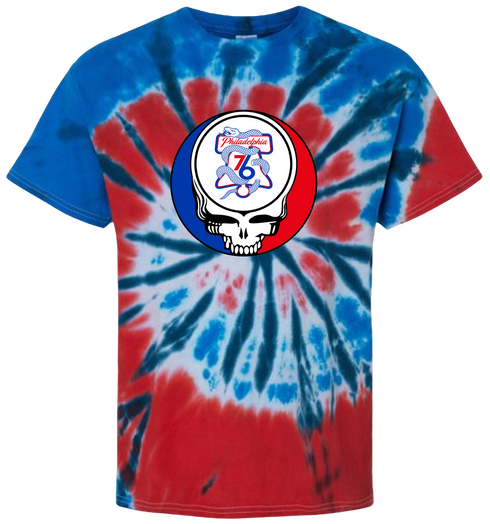 1433 - Custom Stealie Tie-Dye