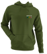 Grateful Dad - Premium Grateful Dead Left Chest Hoodie - Military Green - 7