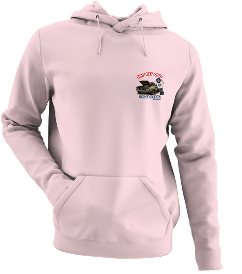 I'm Not Old. I'm Classic. - Life is dead. Jerry - Premium Grateful Dead Left Chest Hoodie - Light Pink - 4