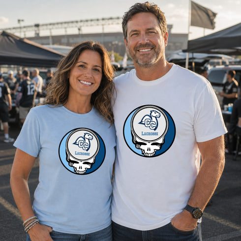 Connecticut College Lacrosse Grateful Dead T-Shirt
