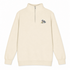 Smoke Show - Life is dead.® - Premium Grateful Dead Quarter-Zip Pullover - Sand - 1