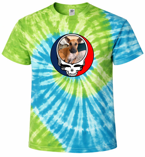 1355 - Custom Stealie Tie-Dye