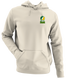George Mason Stealie Premium Unisex Hoodie — Design: George Mason University — Sand
