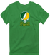 George Mason Stealie Premium Unisex T-Shirt — Design: George Mason University — Irish Green