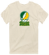 George Mason Stealie Premium Unisex T-Shirt — Design: George Mason University — Sand