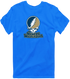 George Washington Stealie Premium Unisex T-Shirt — Design: George Washington University — Royal