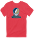 George Washington Stealie Premium Unisex T-Shirt — Design: George Washington University — Heather Red