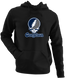 Georgetown Stealie Premium Unisex Hoodie — Design: Georgetown University — Black