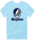 Georgetown Stealie Premium Unisex T-Shirt — Design: Georgetown University — Light Blue