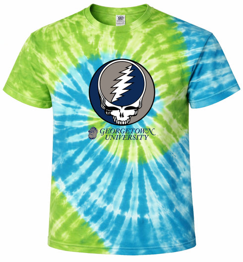 Georgetown University Stealie Tie-Dye T-Shirt