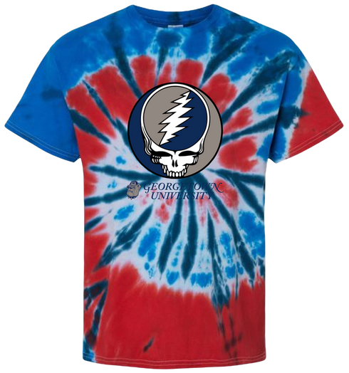 Georgetown University Stealie Tie-Dye T-Shirt