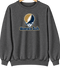 Georgia Tech Stealie Premium Unisex Crewneck — Design: Georgia Institute of Technology — Dark Heather