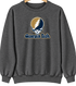 Georgia Tech Stealie Premium Unisex Crewneck — Design: Georgia Institute of Technology — Dark Heather