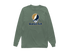Georgia Tech Stealie Premium Unisex Long-Sleeve — Design: Georgia Institute of Technology — Light Green