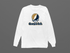 Georgia Tech Stealie Premium Unisex Long-Sleeve — Design: Georgia Institute of Technology — White