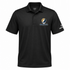 Georgia Tech Stealie Premium Unisex Polo — Design: Georgia Institute of Technology — Black