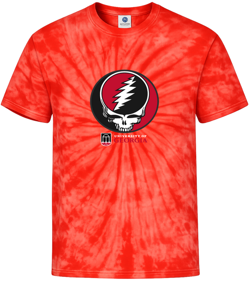University of Georgia Stealie Tie-Dye T-Shirt