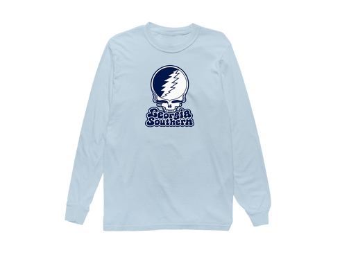 Georgia Southern Stealie Premium Unisex Long-Sleeve — Chambray