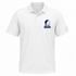 Georgia Southern Stealie Premium Unisex Polo — Design: Georgia Southern University — White