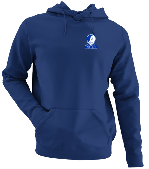 Georgia State Stealie Premium Unisex Hoodie — Design: Georgia State University — Navy