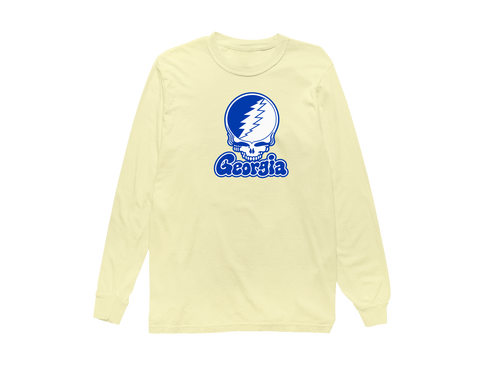 Georgia State Stealie Premium Unisex Long-Sleeve — Design: Georgia State University — Butter
