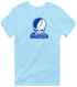 Georgia State Stealie Premium Unisex T-Shirt — Design: Georgia State University — Light Blue