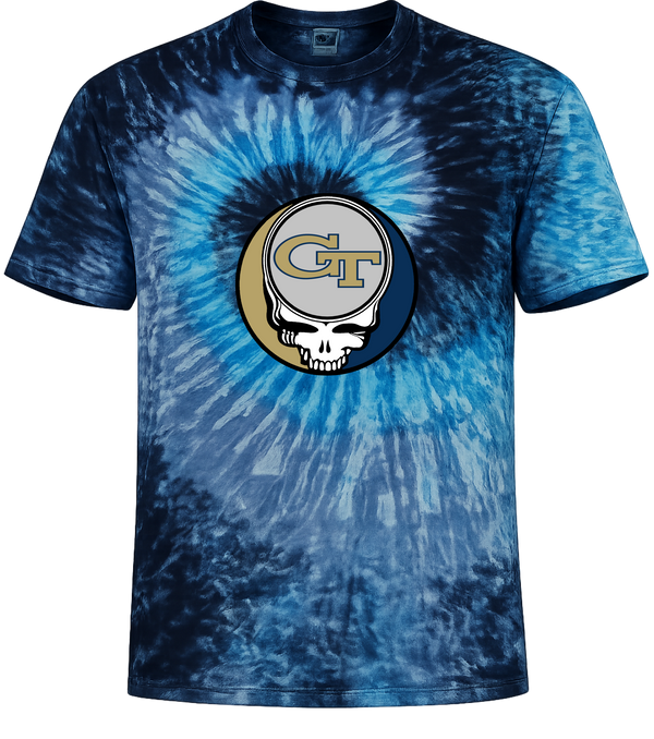 Georgia Tech Stealie Tie-Dye T-Shirt