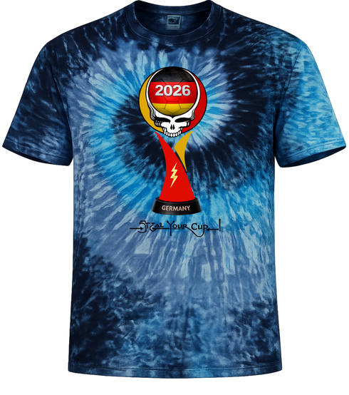 Germany FIFA World Cup Stealie Tie-Dye T-Shirt