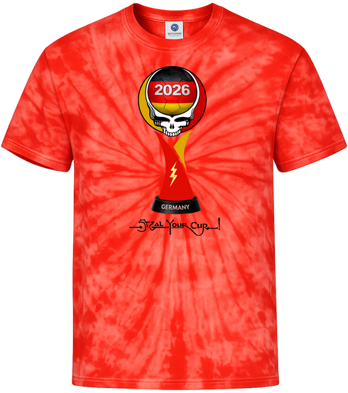 Germany FIFA World Cup Stealie Tie-Dye T-Shirt