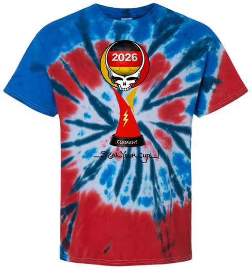 Germany FIFA World Cup Stealie Tie-Dye T-Shirt