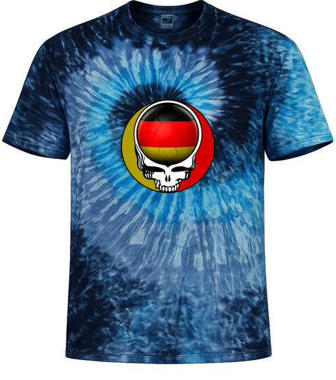 German FIFA World Cup Stealie Tie-Dye T-Shirt