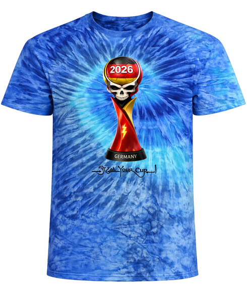 German FIFA World Cup Stealie Tie-Dye T-Shirt