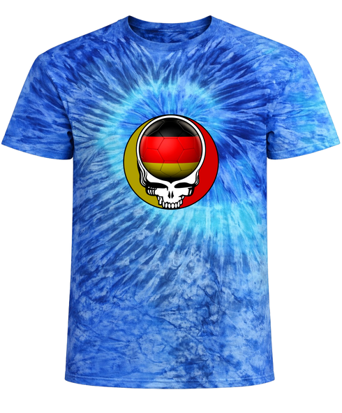 German FIFA World Cup Stealie Tie-Dye T-Shirt