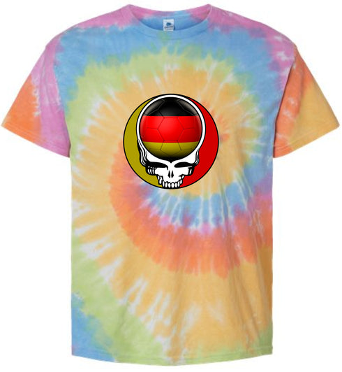 German FIFA World Cup Stealie Tie-Dye T-Shirt