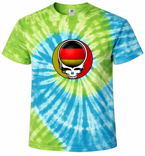 German FIFA World Cup Stealie Tie-Dye T-Shirt